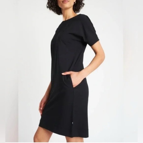 KIT and ACE Sz XS Back to Front Oversized V and Crew Neck Side Pockets Dress - Picture 14 of 14